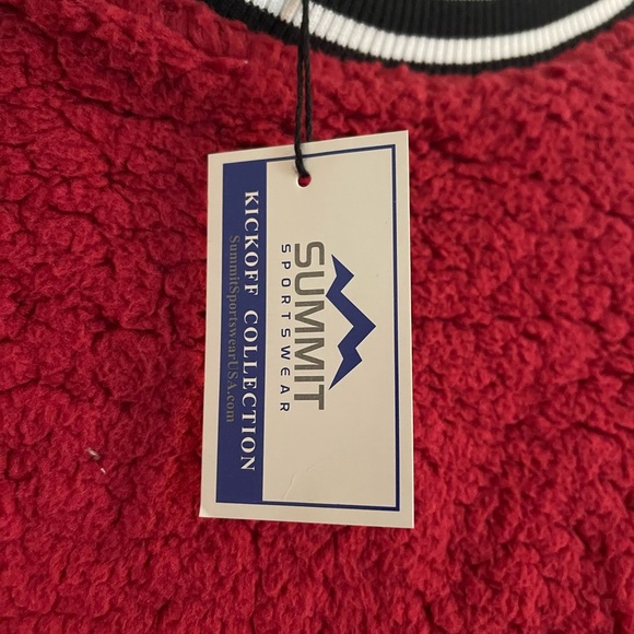 University of Alabama Summit Sportswear NWT sweatshirt size large in crimson - Picture 4 of 4
